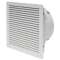Ventilateur à filtre CEM taille 4, 230V AC, 370 m³/h, bornes à vis, IP54