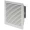 Ventilateur à filtre CEM taille 3, 24V DC, 100 m³/h, Push-in, IP54