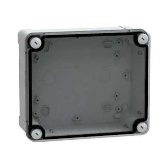 Thalassa - boîte industrielle - transparente - 192x164x87mm - PC|Schneider Electric-SCHNSYTBP19168T