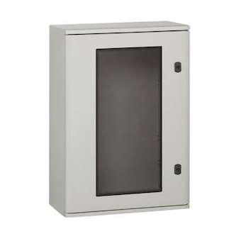 Coffret polyester Marina IP66 IK10Avec porte vitrée - 610x400x257mm - RAL7035|Legrand-LEG036275