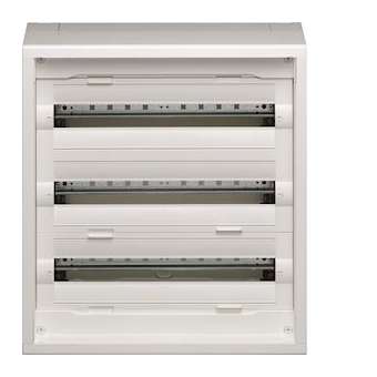 Coffret, NewVegaD, 600x550x193mm, saillie 3 rangées 72 modules|Hager-HAGFD32DN