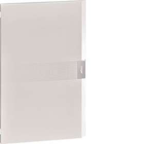 Porte opaque pour coffret vega largeur 18 modules hauteur 3 rangées|Hager-HAGVZ318P