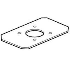 Plaque de renfort percée pour suspension pour pupitre de commande Atlantic axis|Legrand-LEG035730