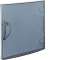 Porte transparente pour coffret Gamma 13, 1 rangée 13 M