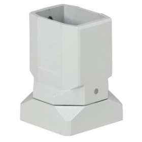Raccord droit 300DEG avec butée pour suspension pupitre de commande Atlantic axi|Legrand-LEG035752
