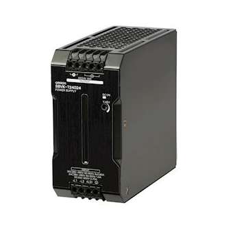 Alimentation compacte, renforcée, pro, triphaséee, 240 w, 24vdc, 10a, montage ra|Omron electronics-OMRS8VK-T24024-400