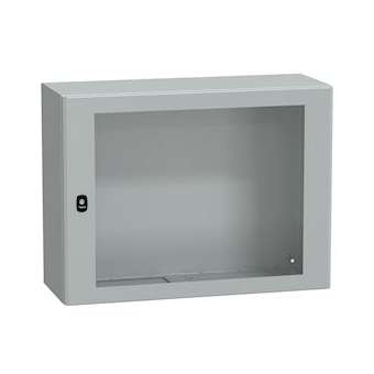 Spacial S3D - H600xL800xP300 mm + porte vitrée|Schneider Electric-SCHNSYS3D6830T