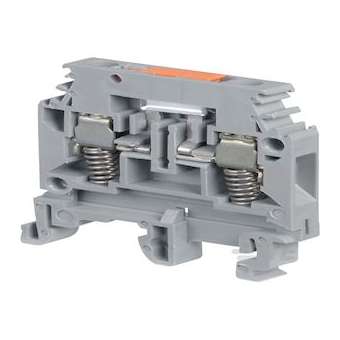 Borne vissé Sectionnable à Couteau Gris/Orange|Entrelec-ENT1SNA115229R2000