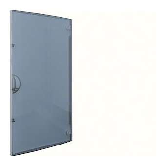 Porte transparente pour coffret Gamma 18, 4 rangées 72 M|Hager-HAGGP418T