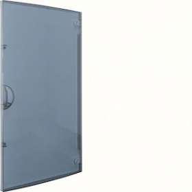 Porte transparente pour coffret Gamma 18, 4 rangées 72 M|Hager-HAGGP418T