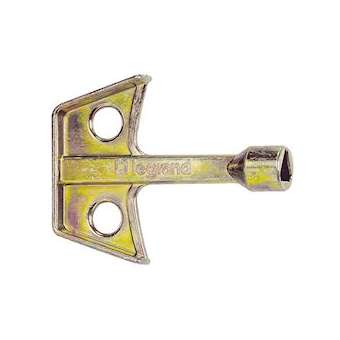 Clé métal pour empreintes triangle mâle de 8mm|Legrand-LEG036540