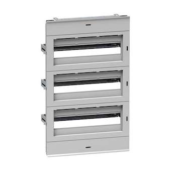 Thalassa PLM - PLM64 DLA chassis.distribution.modulaire 48 modules Ral 7035|Schneider Electric-SCHNSYDLA48PG