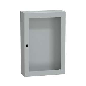 Spacial S3D - H1200xL800xP300 + porte vitrée|Schneider Electric-SCHNSYS3D12830T