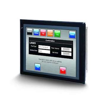 Interface homme-machine avancé. 12,1 inch, 800 x 600 pixels écran tft avec 32k c|Omron electronics-OMRNS12-TS00B-V2