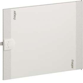 Porte pleine 400x500mm pour coffret NewVegaD|Hager-HAGFD22PN