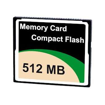 Harmony - carte mémoire Compact flash vierge 512MB pour PC industriel iPC Smart|Schneider Electric-SCHMPCYN00CFE00N