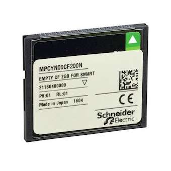 Harmony - carte mémoire Compact Flash vierge 2Go pr PC industriel Harmony smart|Schneider Electric-SCHMPCYN00CF200N