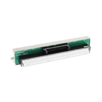 Bornier montage rail din, pour connexion à servodriver de série w|Omron electronics-OMRXW2B-50G5