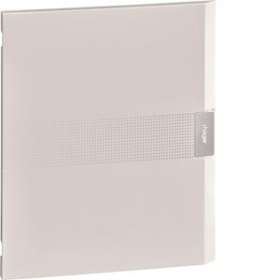 Porte opaque pour coffret vega largeur 18 modules hauteur 2 rangées|Hager-HAGVZ218P