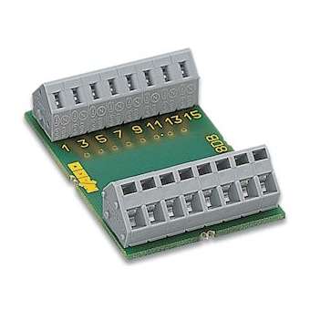 Module avec 2 x 8 perçages|Wago contact-WAG289-102