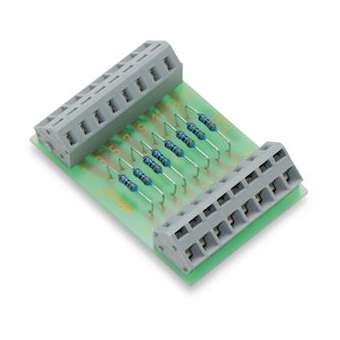 Module avec 8 résistances 2K7 0,4W|Wago contact-WAG289-114