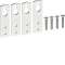 Jeu de 4 pattes de fixation murale pour coffret NewVegaD saillie