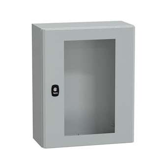 Spacial S3D - H500xL400xP200 mm + porte vitrée|Schneider Electric-SCHNSYS3D5420T