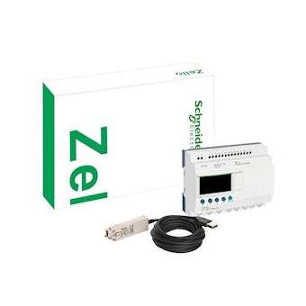 Zelio Logic - relais intelligent compact - pack découverte - 20 E/S 24Vcc|Schneider Electric-SCHSR2PACK2BD