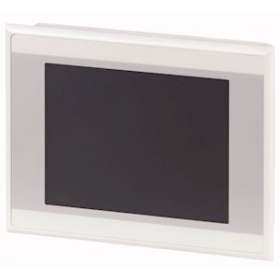 Écran tactile resistive, 24V DC, 5.7z, TFT color, Ethernet, Pour easyE4|Eaton industries-EONXV-102-A3-57TVRB-1E4