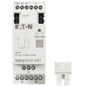 Extension E/S, 4 entrées température, 3 fils, Pt100/1000/Ni1000,|Eaton industries-EONEASY-E4-DC-4PE1