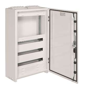 Coffret saillie, VegaD IP55, 950x550x275mm, 72 modules + 2 rangées à compléter|Hager-HAGFV52A