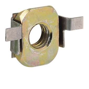 Jeu de 25 écrous cage M6 (à commander par sachet de 25 pcs)|Hager-HAGUC990