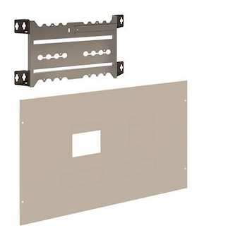 kit 1xBM Quadro.system H3+P250, 350x400, vertical, avec ou sans diff|Hager-HAGUC234PR