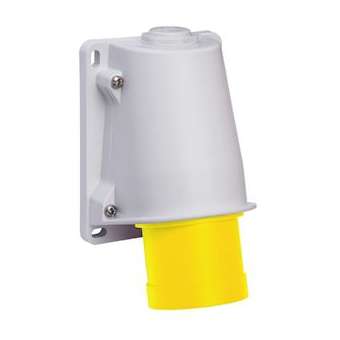 PratiKa - socle connecteur incliné -16A 3P+N+T - 100-130 V CA - en saillie- IP44|Schneider Electric-SCHPKX32W415