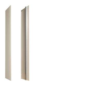 Jeu de 2 côtés quadro4 p 260mm h 1200mm l 245.5mm RAL 9010 blanc paloma|Hager-HAGFC015