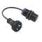 Detecteur inductif xs4 cylindrique long dia30 sn15 mm pg 11deporte 150mm|Schneider Electric-SCHXS4P30MA230L01C