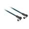 OsiSense XZ - rallonge - mâle M12 4broches droit - fem. M12 4broches coudé - 2m|Schneider Electric-SCHXZCR1512041C2