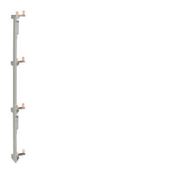 Barre alimentation des interrupteurs diff. pour coffret 4 rangées entraxe 125mm|Hager-HAGKCN425