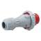 Fiche mobile droite P17 IP66/67 63A - 380V~ à 415V~ - 3P+N+T|Legrand-LEG555529