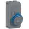 Prise saillie simple fixe Hypra IP66/67-55 63A - 200V~ à 250V~ - 3P+T|Legrand-LEG059337
