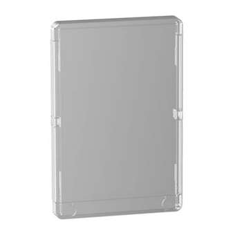 Resi9 - porte styl transp coffret 13M - 4R|Schneider Electric-SCHR9H13428