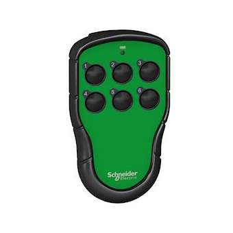 TRANSMITTER, 6 x SINGLE STEP PUSHBUTTONS|Schneider Electric-SCHZART06