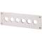 Plastron d'encastrement, 6 emplacements de montage|Eaton industries-EONM22-E6