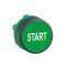 Harmony XB5 - tête bouton poussoir - affleurant - D22 - vert - texte 'START'|Schneider Electric-SCHZB5AA333