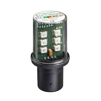 Harmony - lampe de signalisation LED - rouge - BA 15d - 24V|Schneider Electric-SCHDL1BDB4