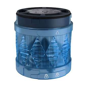Harmony XVU - élément lumineux D60 - DEL - clignotant - 24VDC - bleu|Schneider Electric-SCHXVUC46