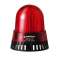 Combiné Feu flash & Sirène 105dB - Série 421 - 24VAC/DC - Rouge Montage à plat