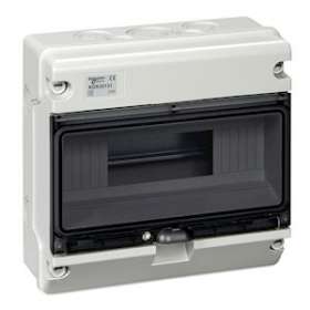 Kaedra XT coffret étanche pour appareillage modulaire 1 rangée 12 modules IP65|Schneider Electric-SCHKDR35131
