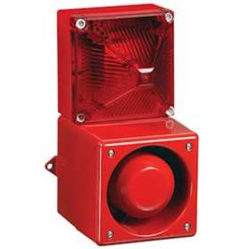 Combiné 108dB feu flash 13J 115Vca optique Jaune IP66/67|AE&T-APQDSF51155