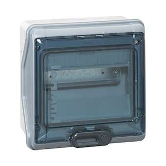Coffret étanche à équiper - 1 rangée 8 modules - 200x200x115,6 mm|Legrand-LEG092743